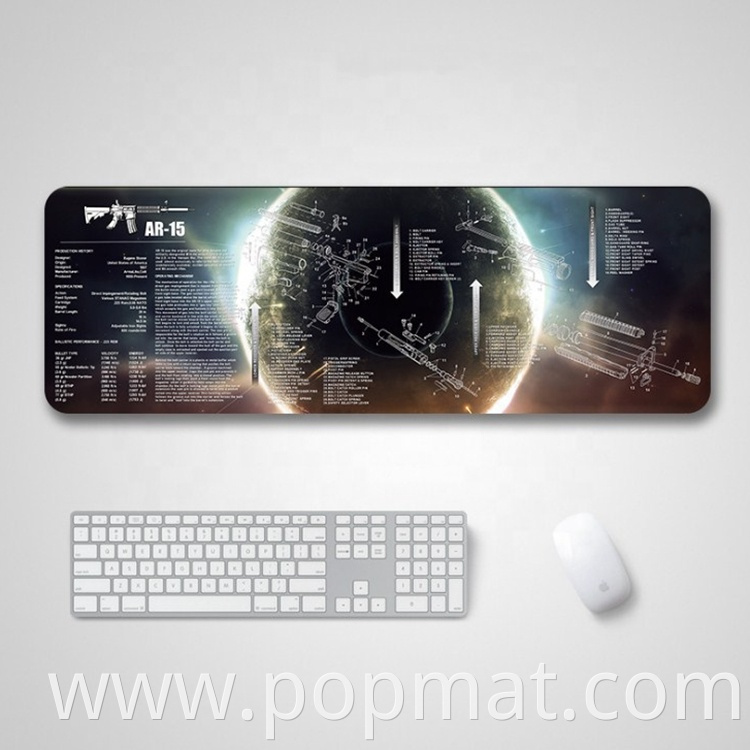 Promotional cheap gaming mouse pad custom rubber printed mouse pad